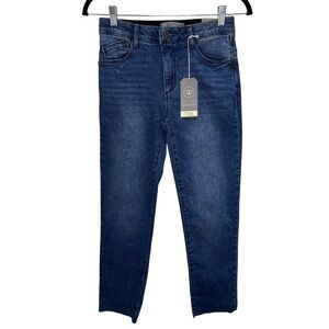 Wit & Wisdom Ab'Solution Slim Straight Jeans - Prosper Blue Size 0